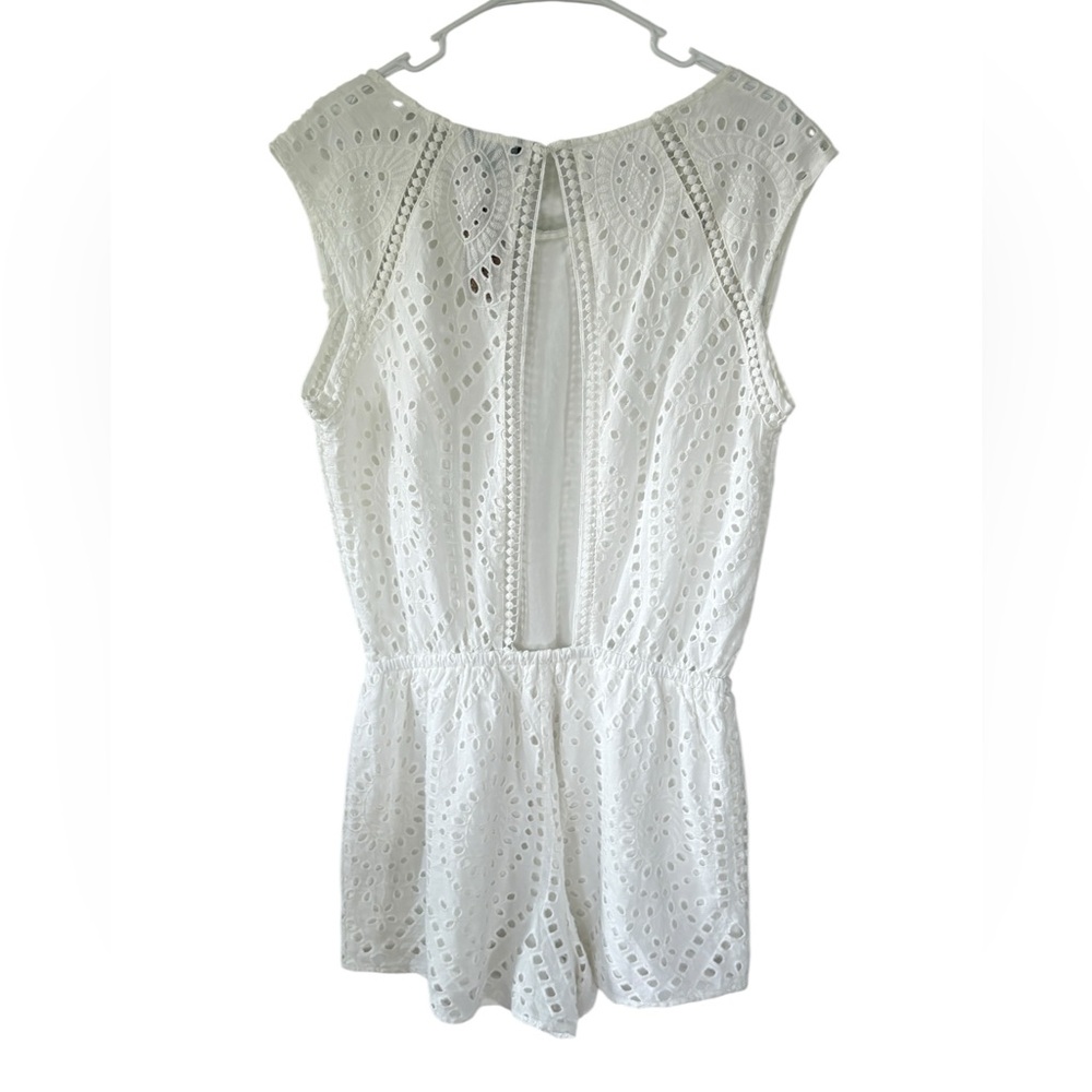 American Eagle Outfitters White Eyelet Dress - Picture 4 of 6